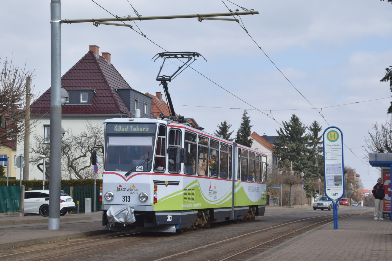 Гота, Tatra KT4DC № 313