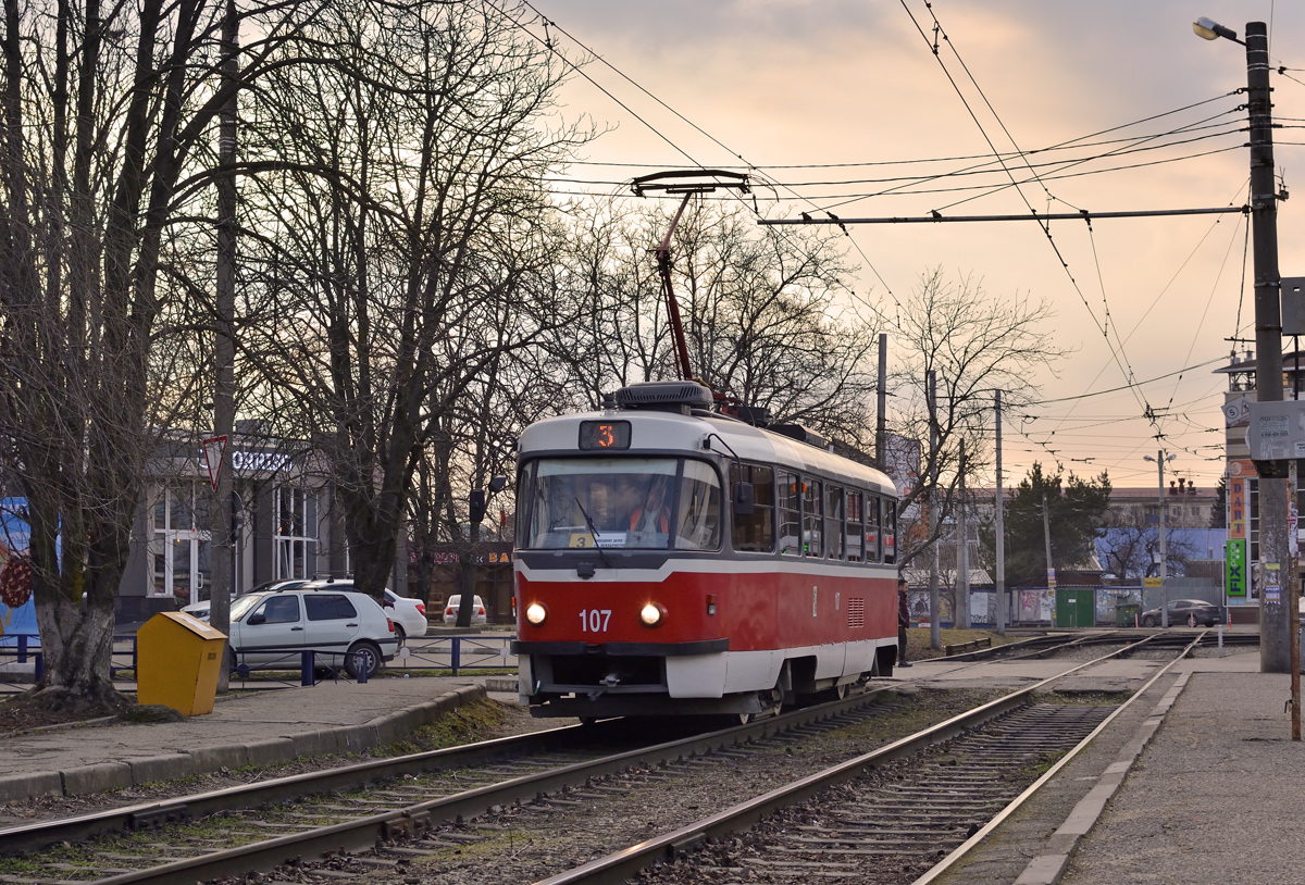 Краснодар, Tatra T3SU КВР ТМЗ № 107