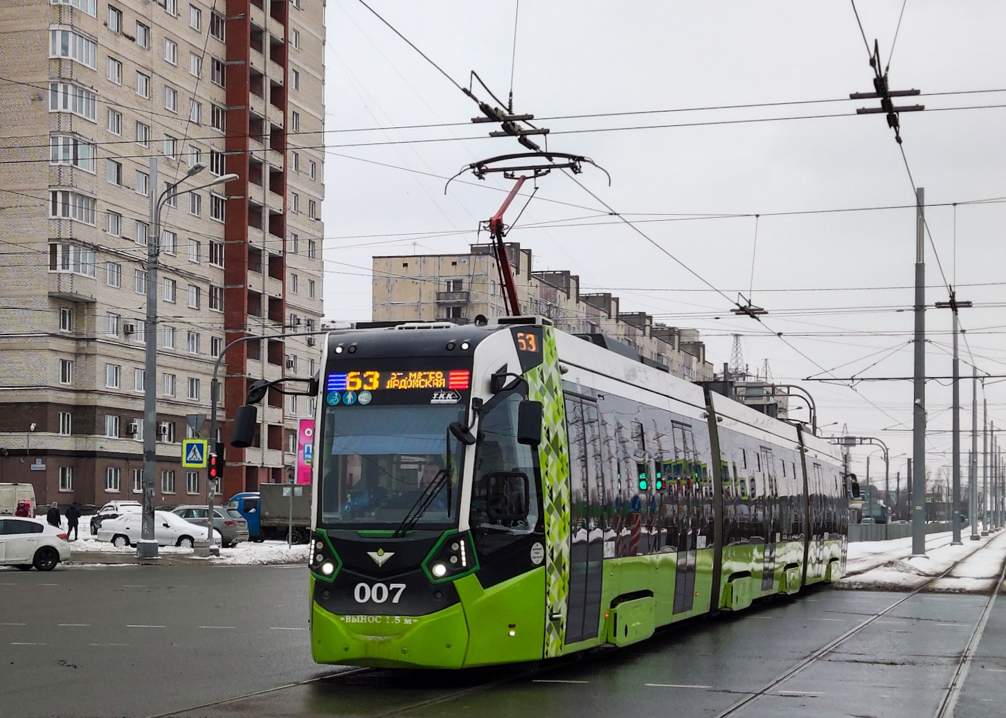 Санкт-Петербург, Stadler B85600M № 007