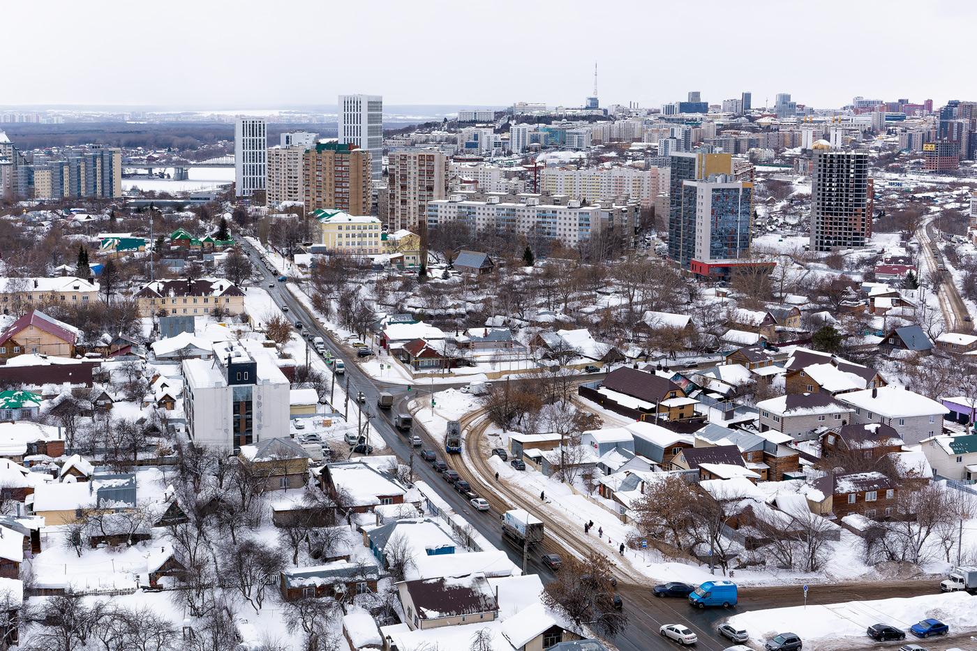 Уфа — Трамвайная сеть — юг