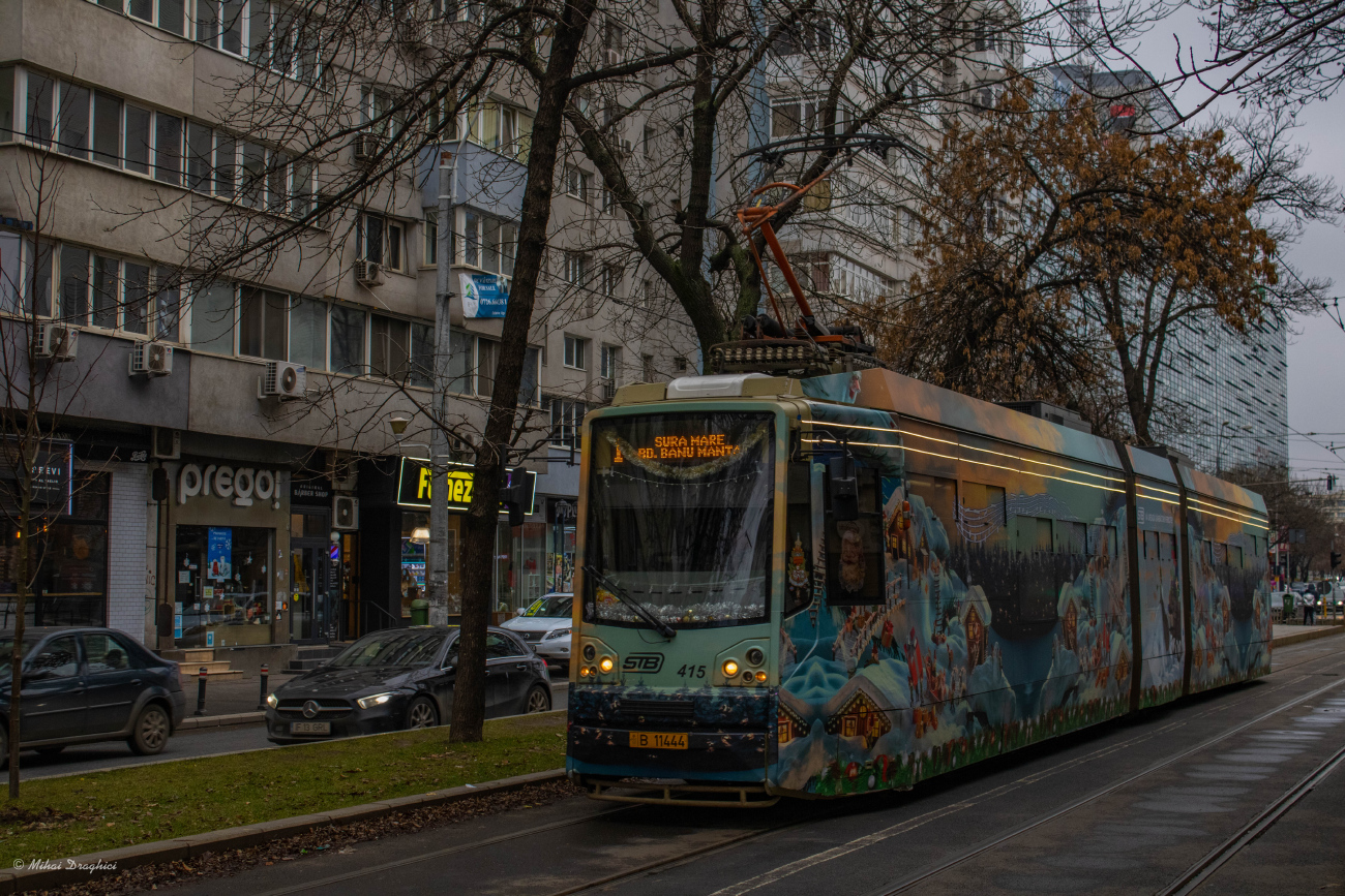 Бухарест - Илфов, Bucur LF-CA № 415; Бухарест - Илфов — Дух праздников в Бухаресте