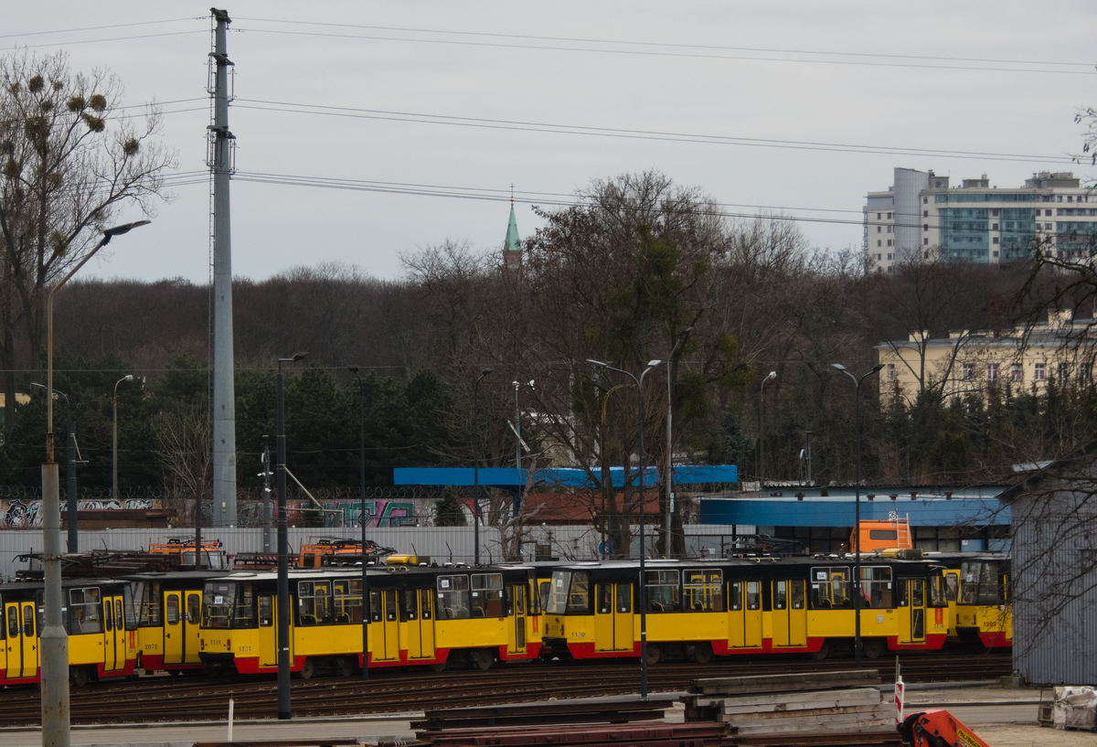 Варшава, Konstal 105Na № 1131; Варшава, Konstal 105Na № 1130