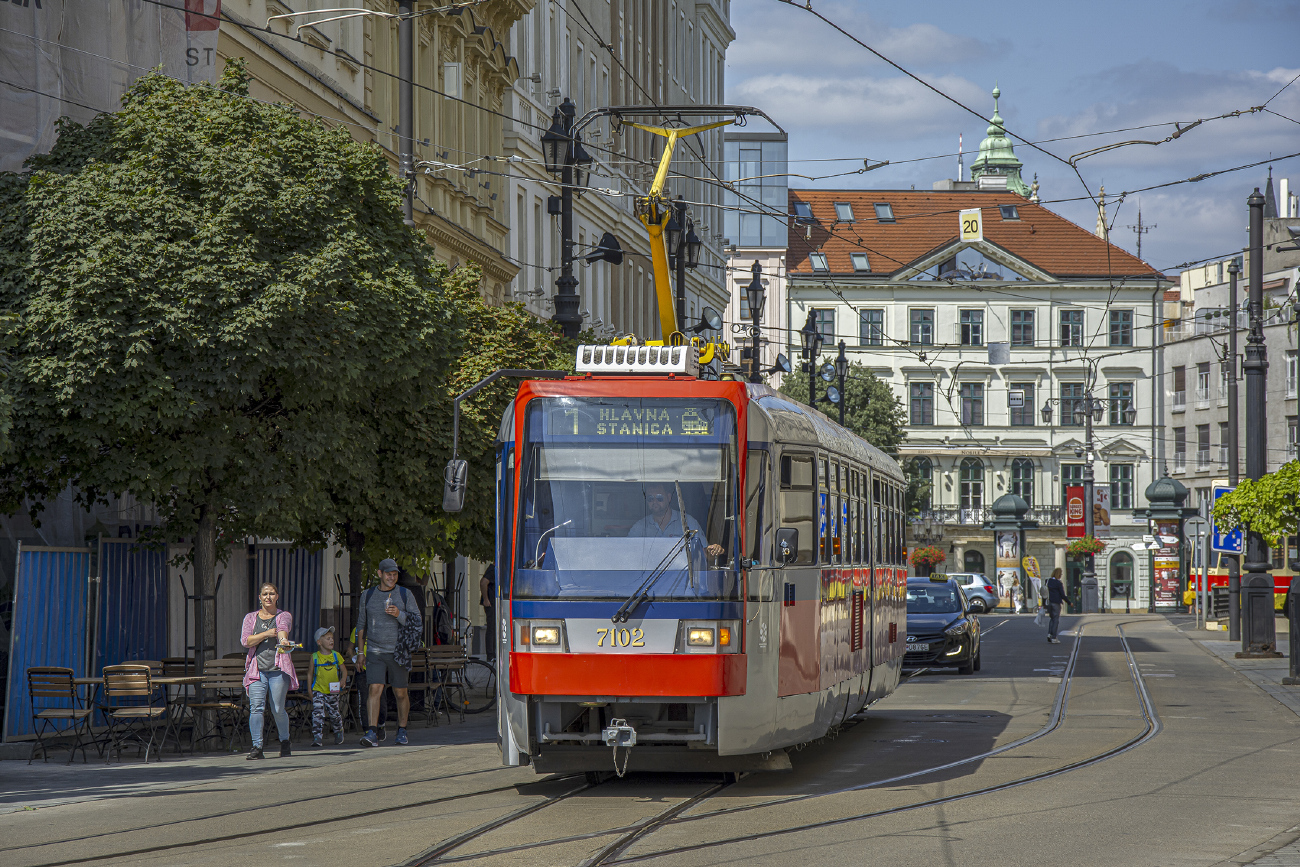 Pressburg, Tatra K2S Nr. 7102