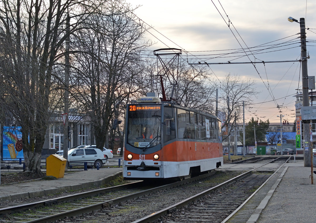 Krasnodar, 71-605ТН (КТМ-5М3Р8) Nr. 511