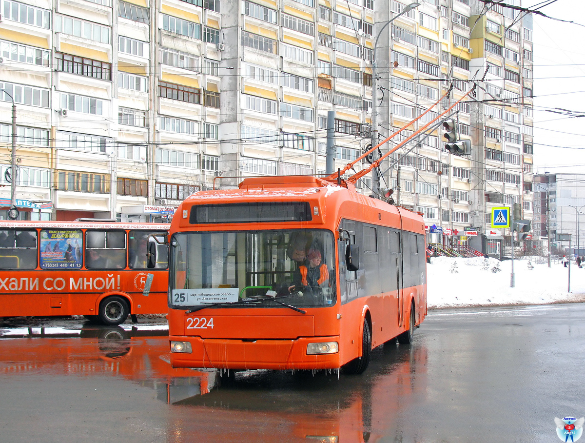 Нижний Новгород, СВАРЗ-6235.01 (БКМ 32100М) № 2224