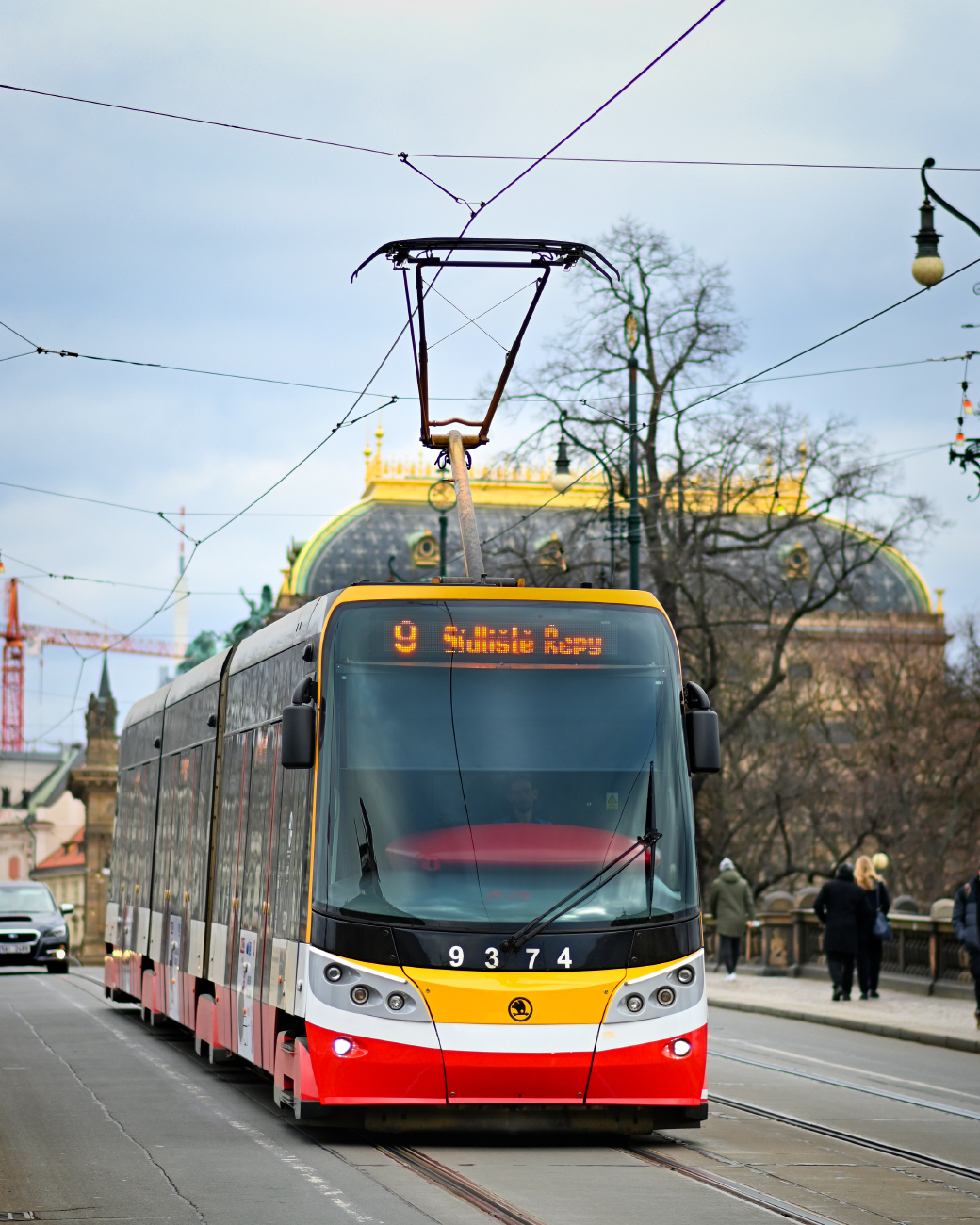 Прага, Škoda 15T5 ForCity Alfa Praha № 9374