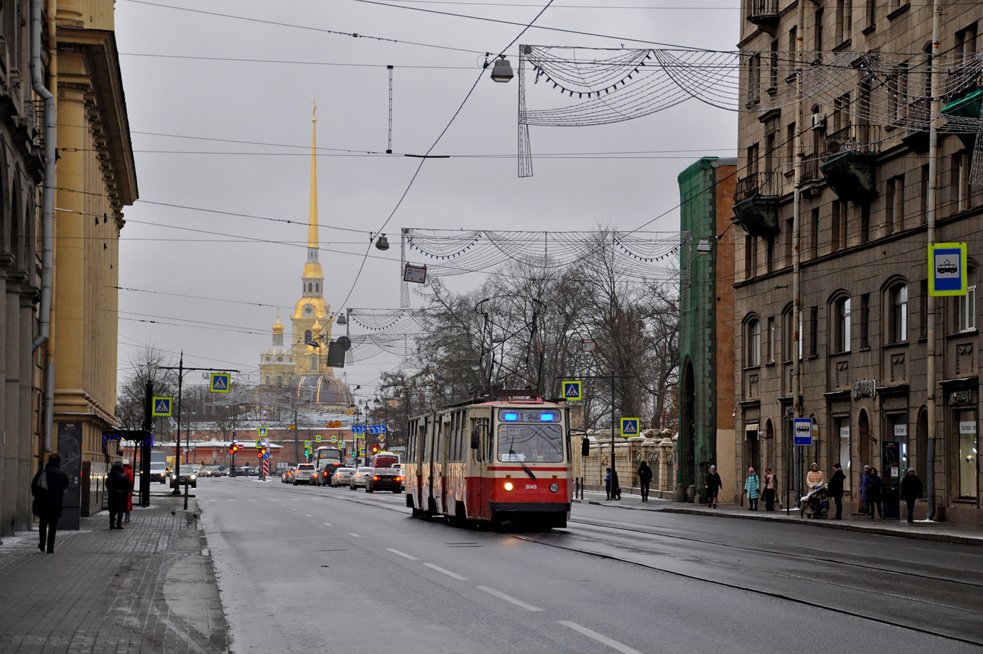 Санкт-Петербург, ЛВС-86К № 3045