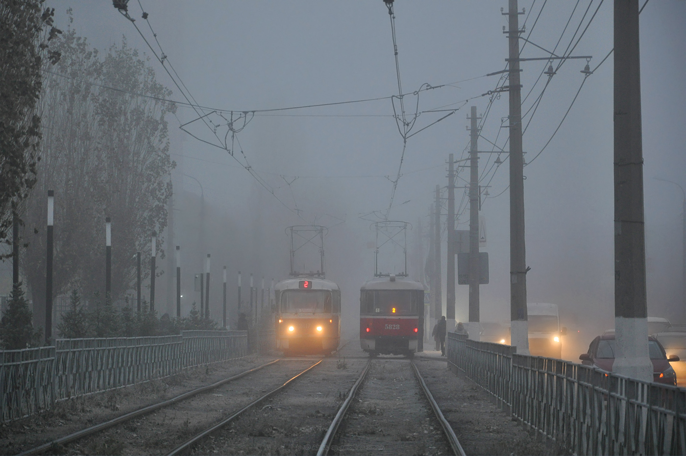 Волгоград, Tatra T3SU № 5828; Волгоград, Tatra T3SU (двухдверная) № 2617