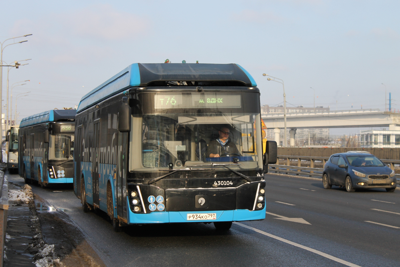 Москва, ЛиАЗ-6274 № 430104