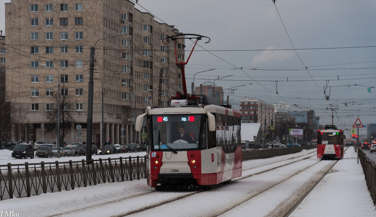 Санкт-Петербург, 71-153 (ЛМ-2008) № 1406 Санкт-Петербург, 71-153 (ЛМ-2008) № 1406