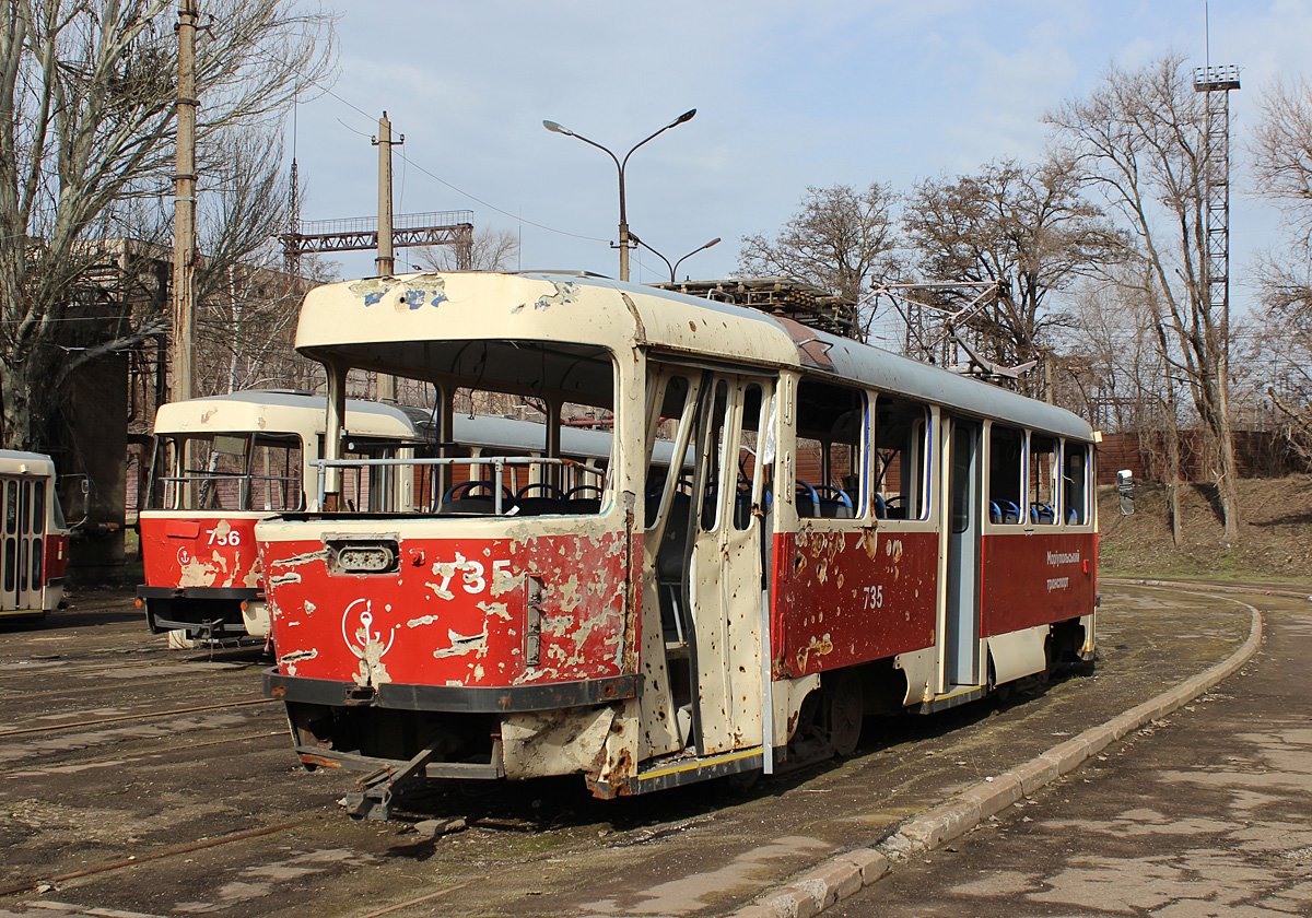 Mariupol, Tatra T3A — 735