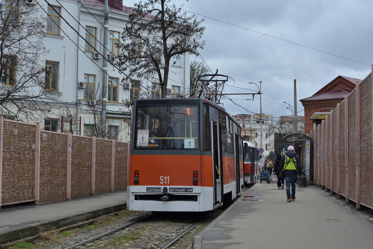 Krasnodar, 71-605ТН (КТМ-5М3Р8) č. 511