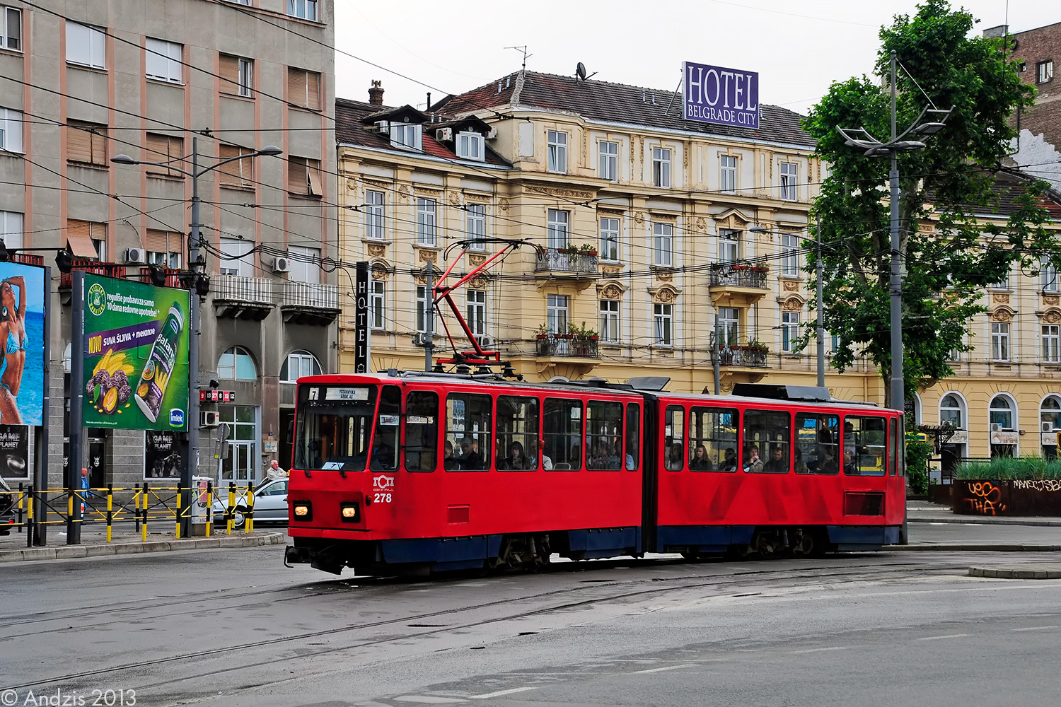 Белград, Tatra KT4YU № 278