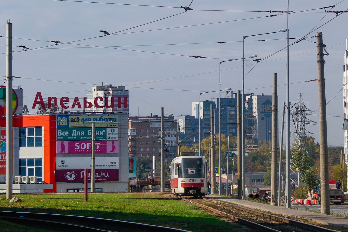 Самара, Tatra T3RF № 1206