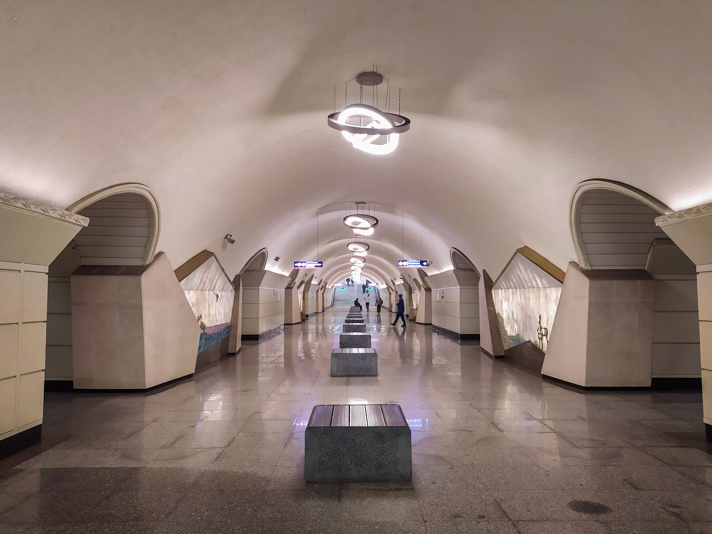 Алматы — Метрополитен — Линия 1 — Станции