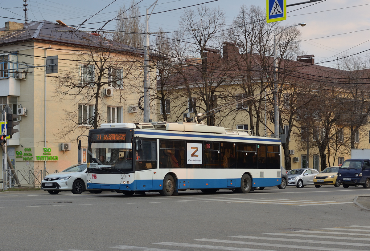 Краснодар, СВАРЗ-МАЗ-6275 № 196