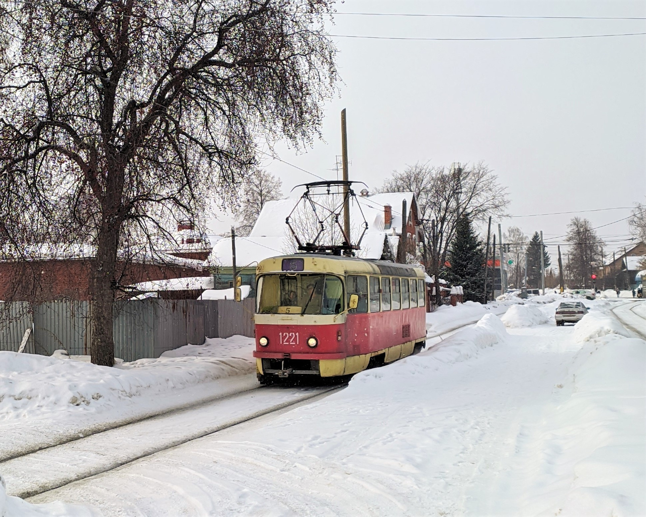 Ижевск, Tatra T3K № 1221