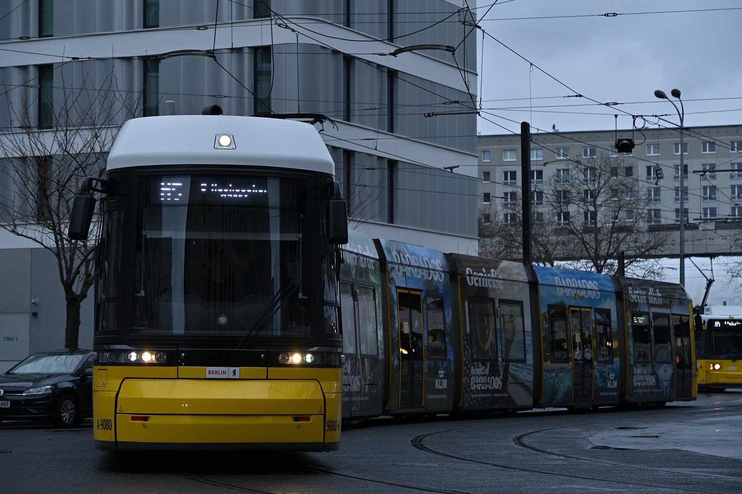 Берлин, Bombardier Flexity Berlin (GT8-08ZR/F8Z) № 9080