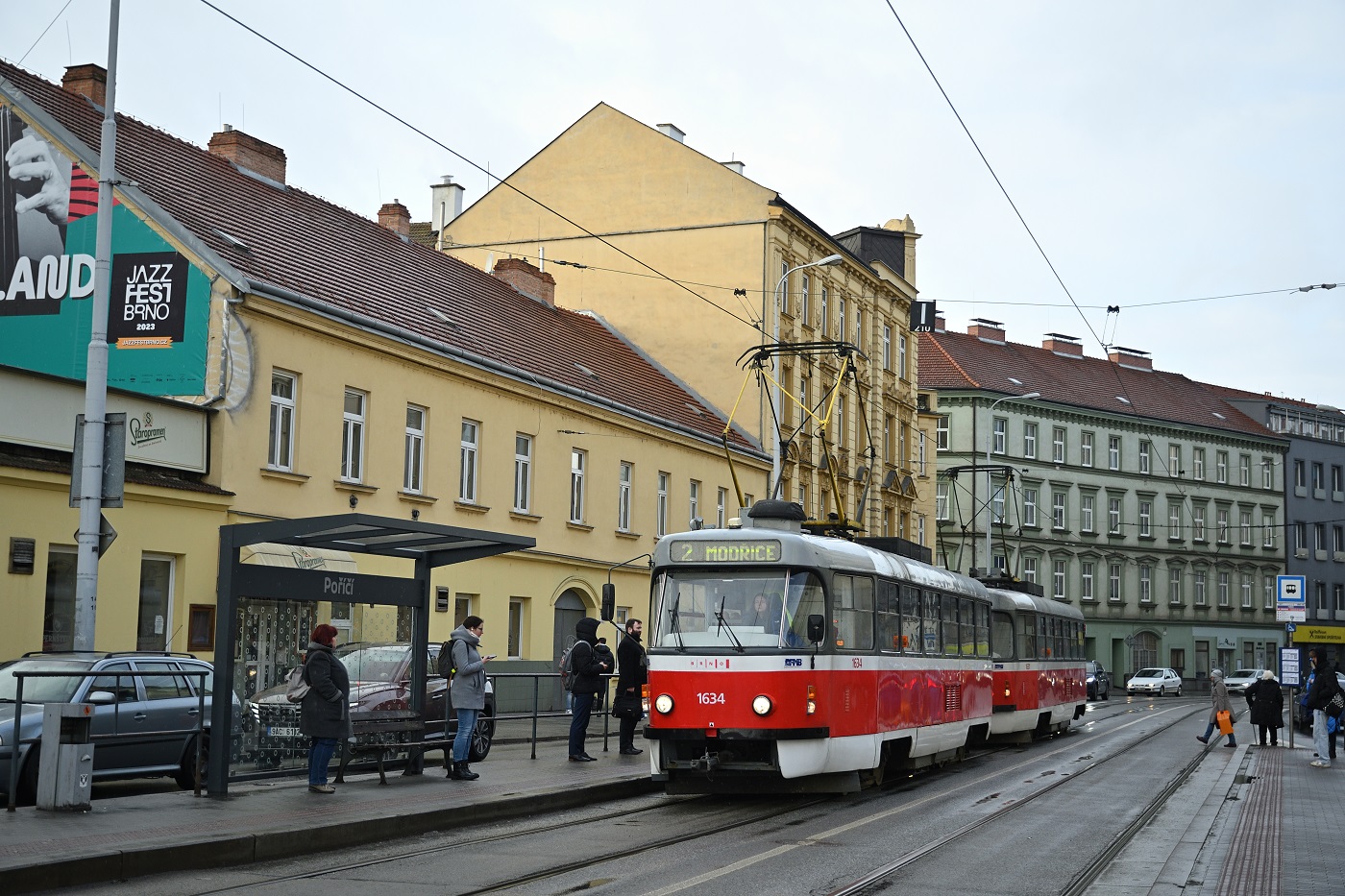 Брно, Tatra T3G № 1634