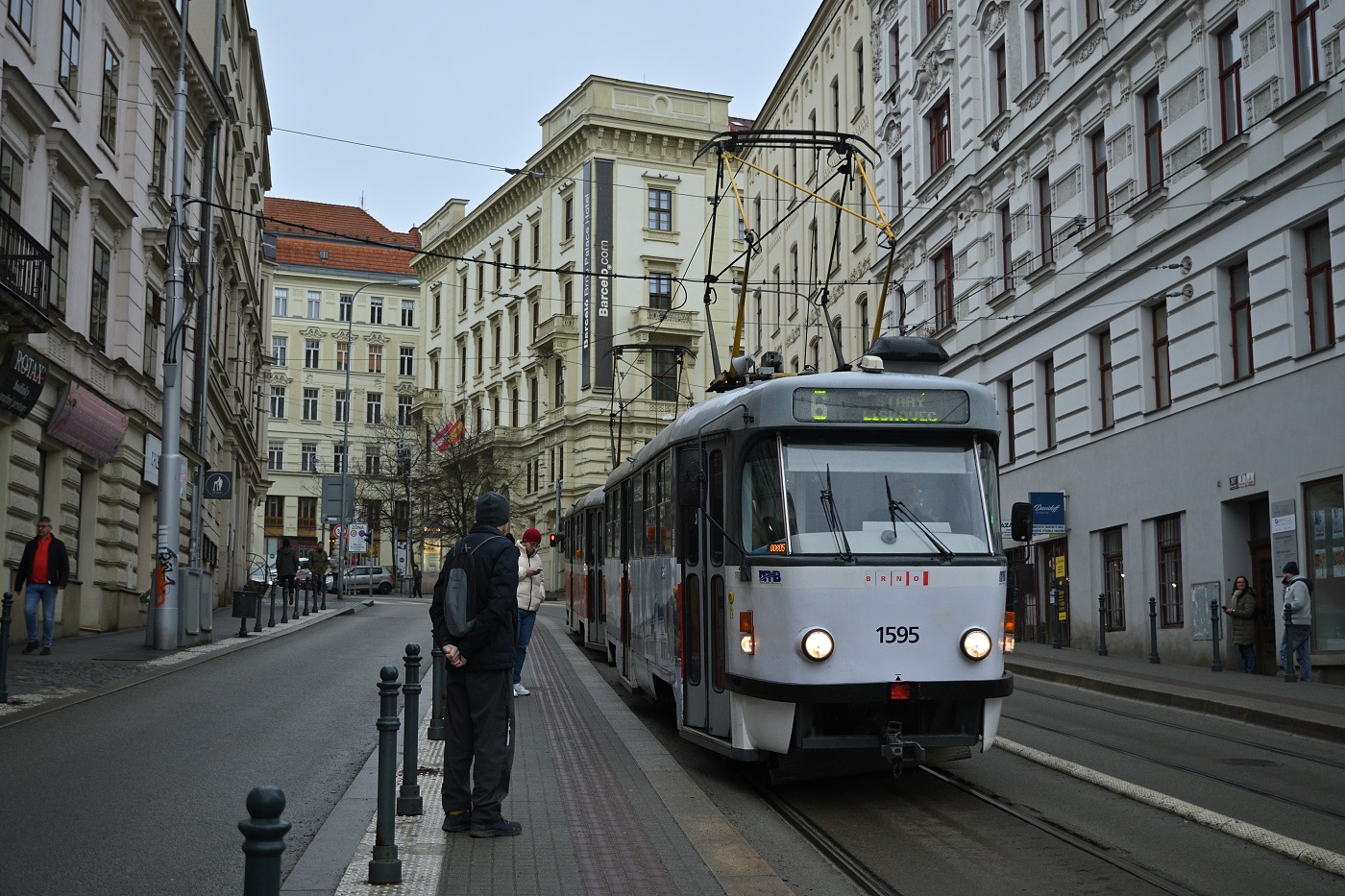 Брно, Tatra T3P № 1595