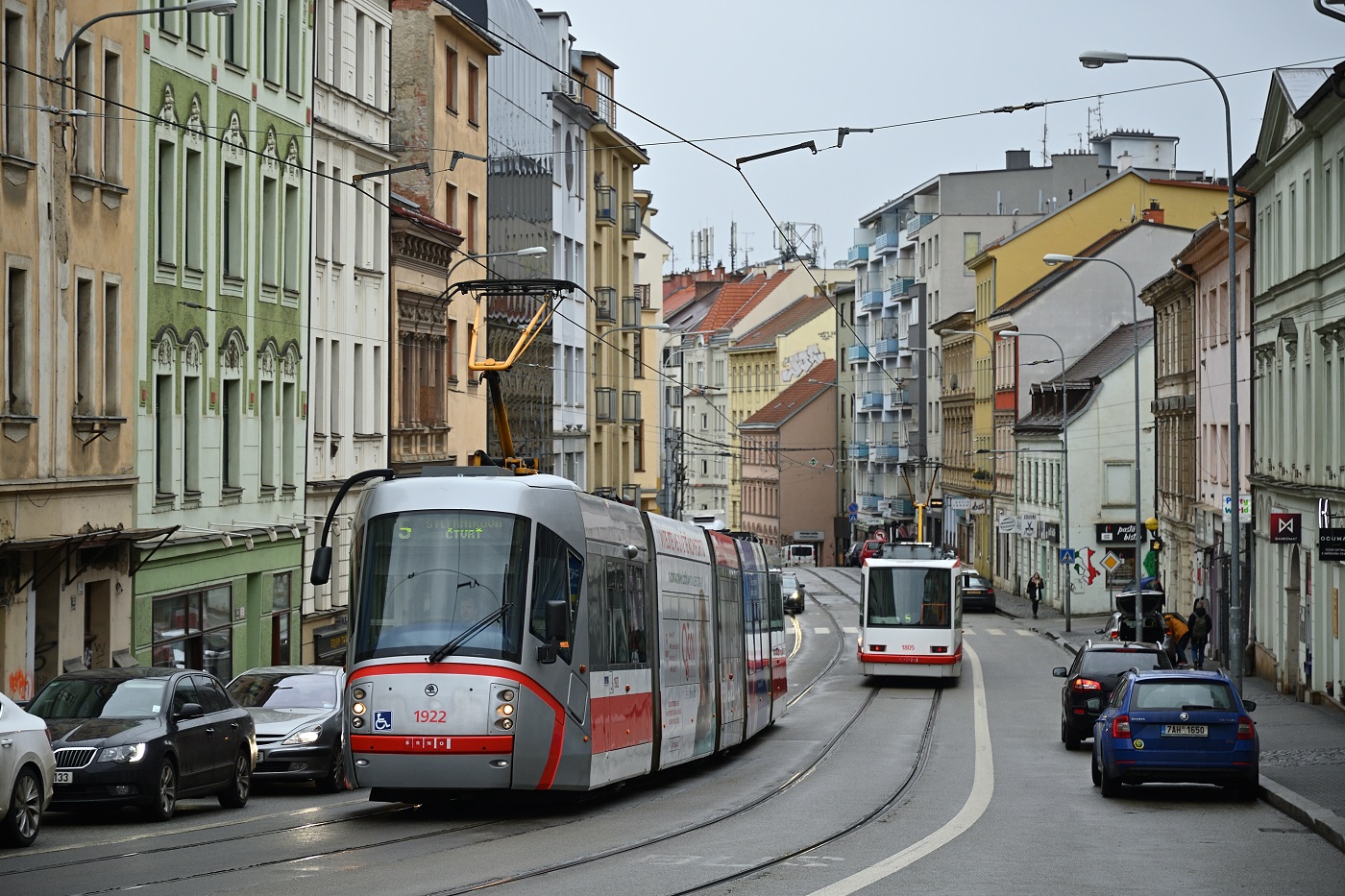 Брно, Škoda 13T Elektra № 1922