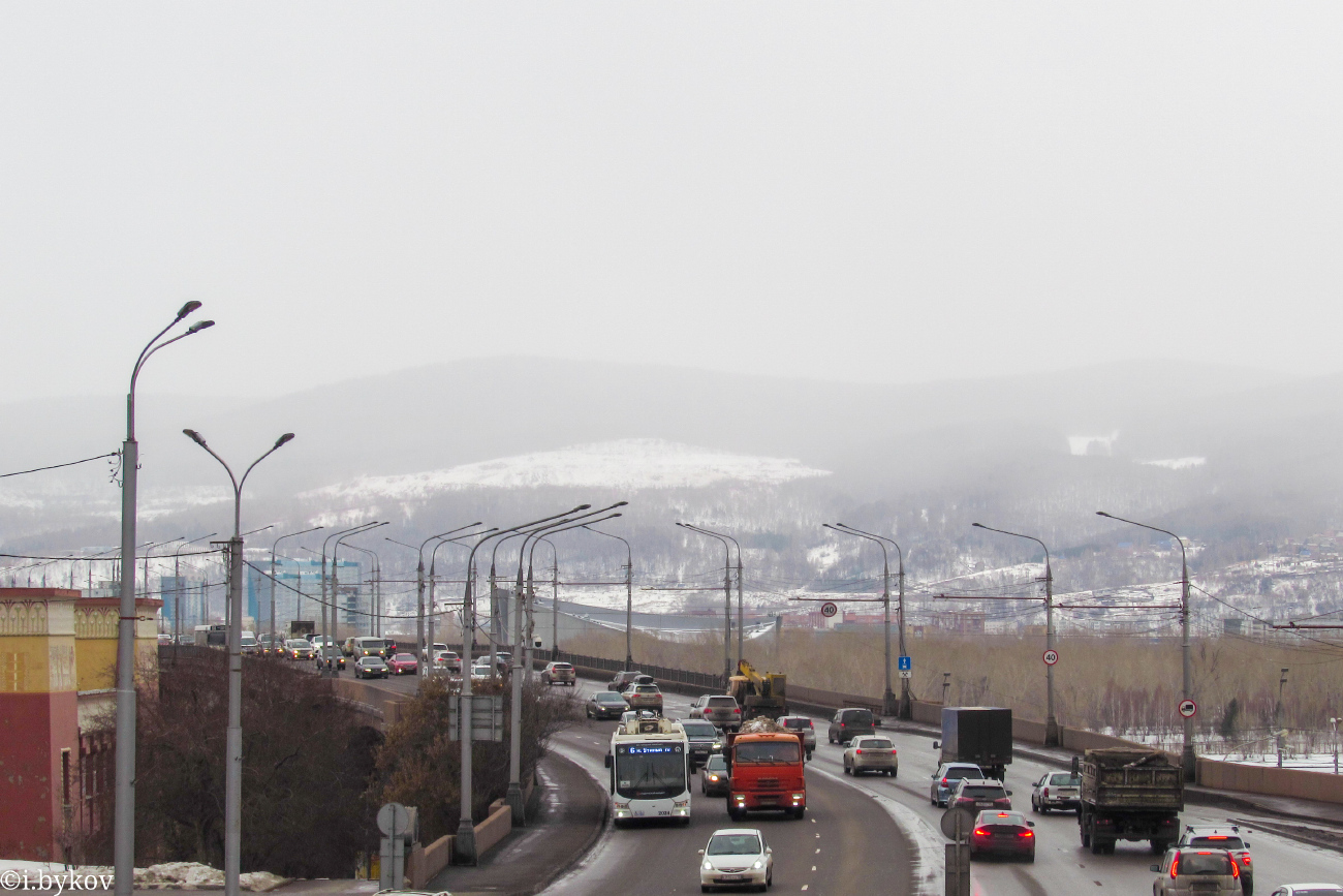 Красноярск — Троллейбусные линии и инфраструктура