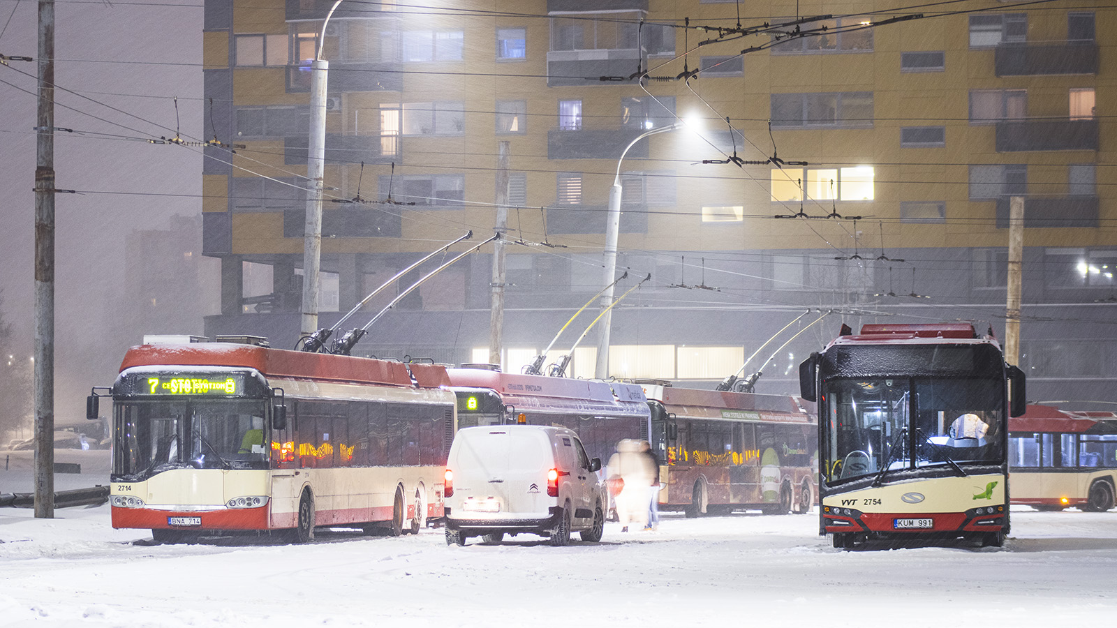 Вильнюс, Solaris Trollino IV 12 Škoda № 2754