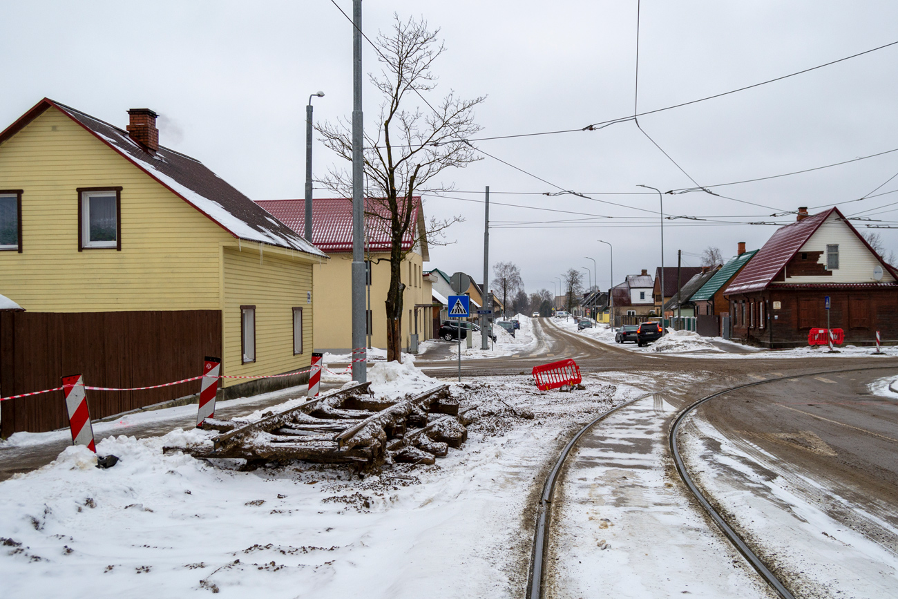 Даугавпилс — Трамвайные линии и инфраструктура