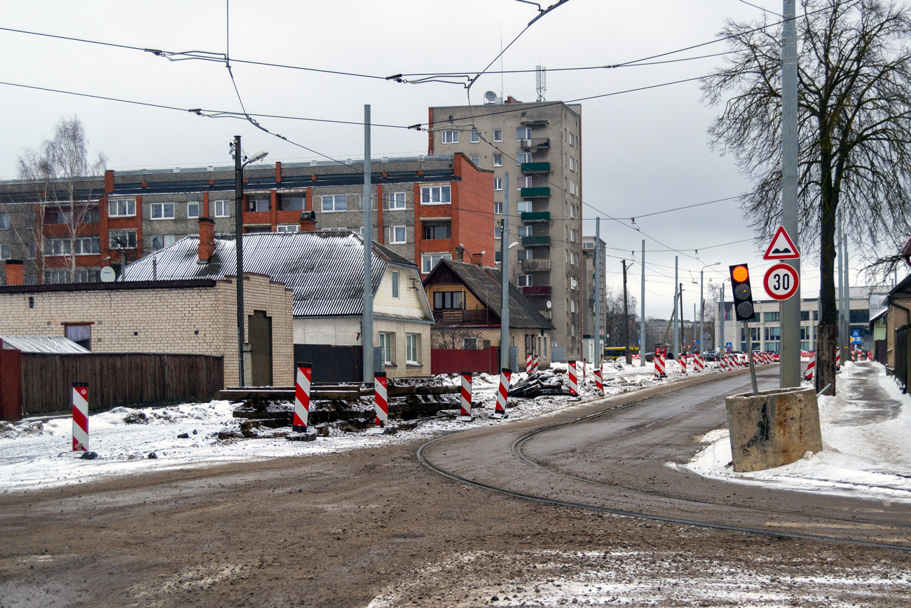 Daugpilis — Tramway Lines and Infrastructure