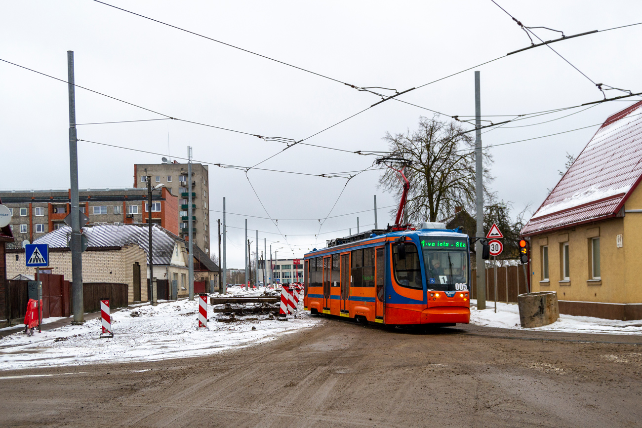 Daugpilis, 71-623-02 nr. 005; Daugpilis — Tramway Lines and Infrastructure