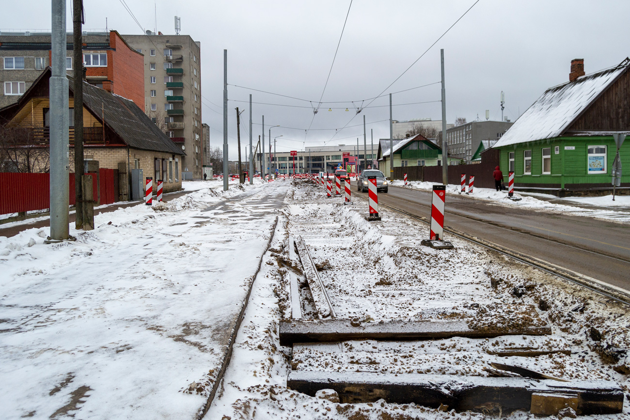 Daugavpils — Tramway Lines and Infrastructure