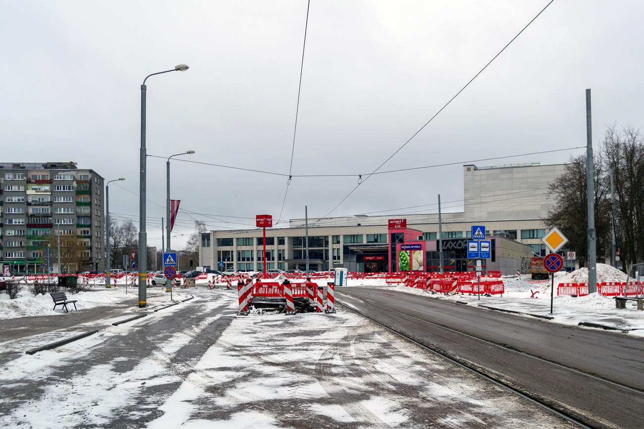 Даугавпилс — Трамвайные линии и инфраструктура