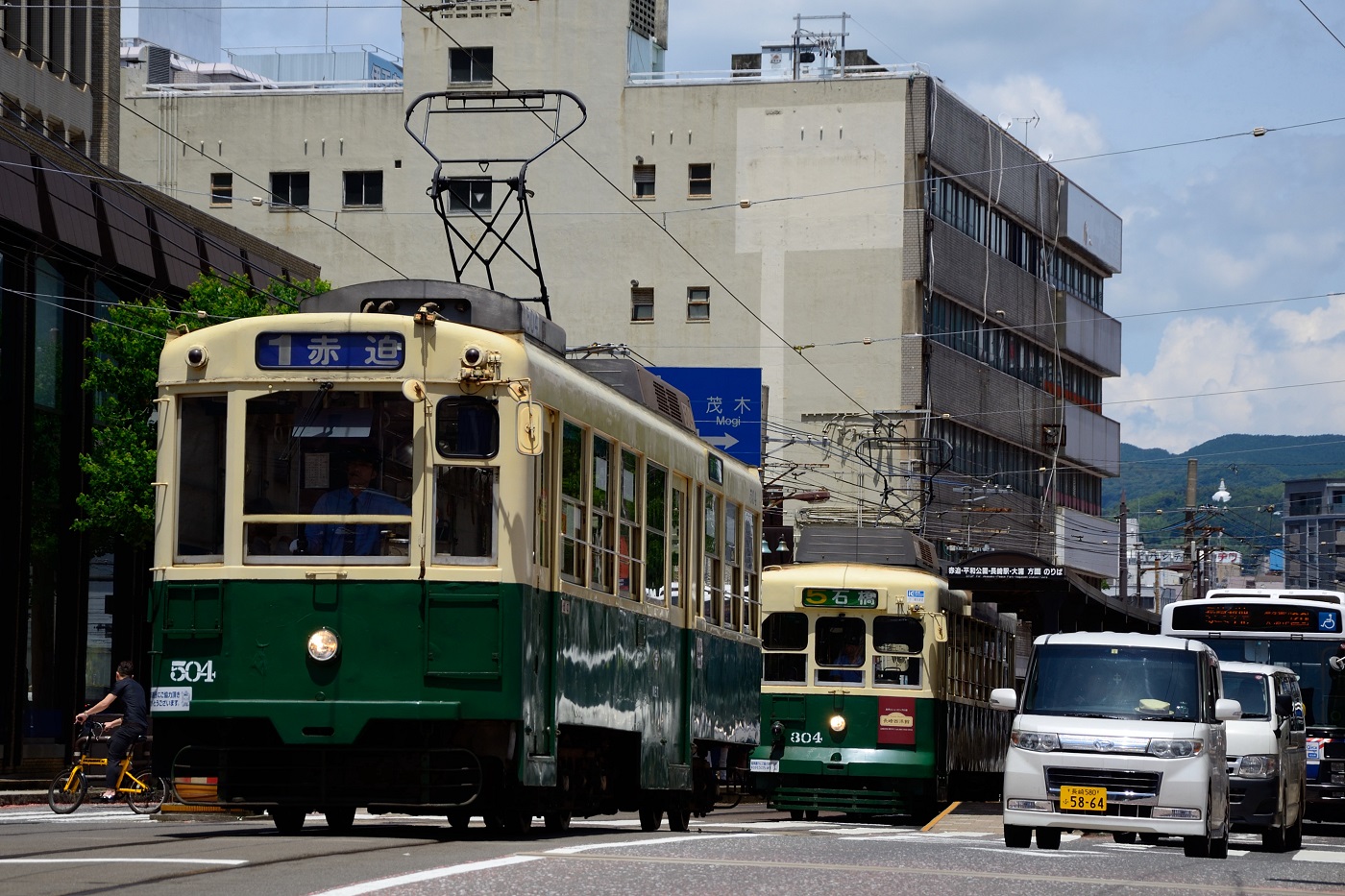 Нагасаки, Naniwa Kōki № 504; Нагасаки, Hitachi № 304