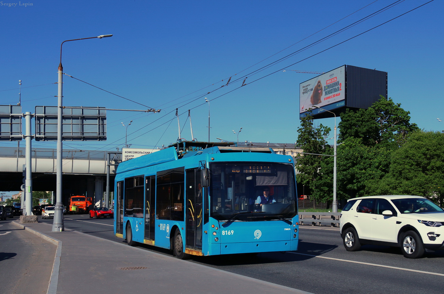 Москва, Тролза-5265.00 «Мегаполис» № 8169