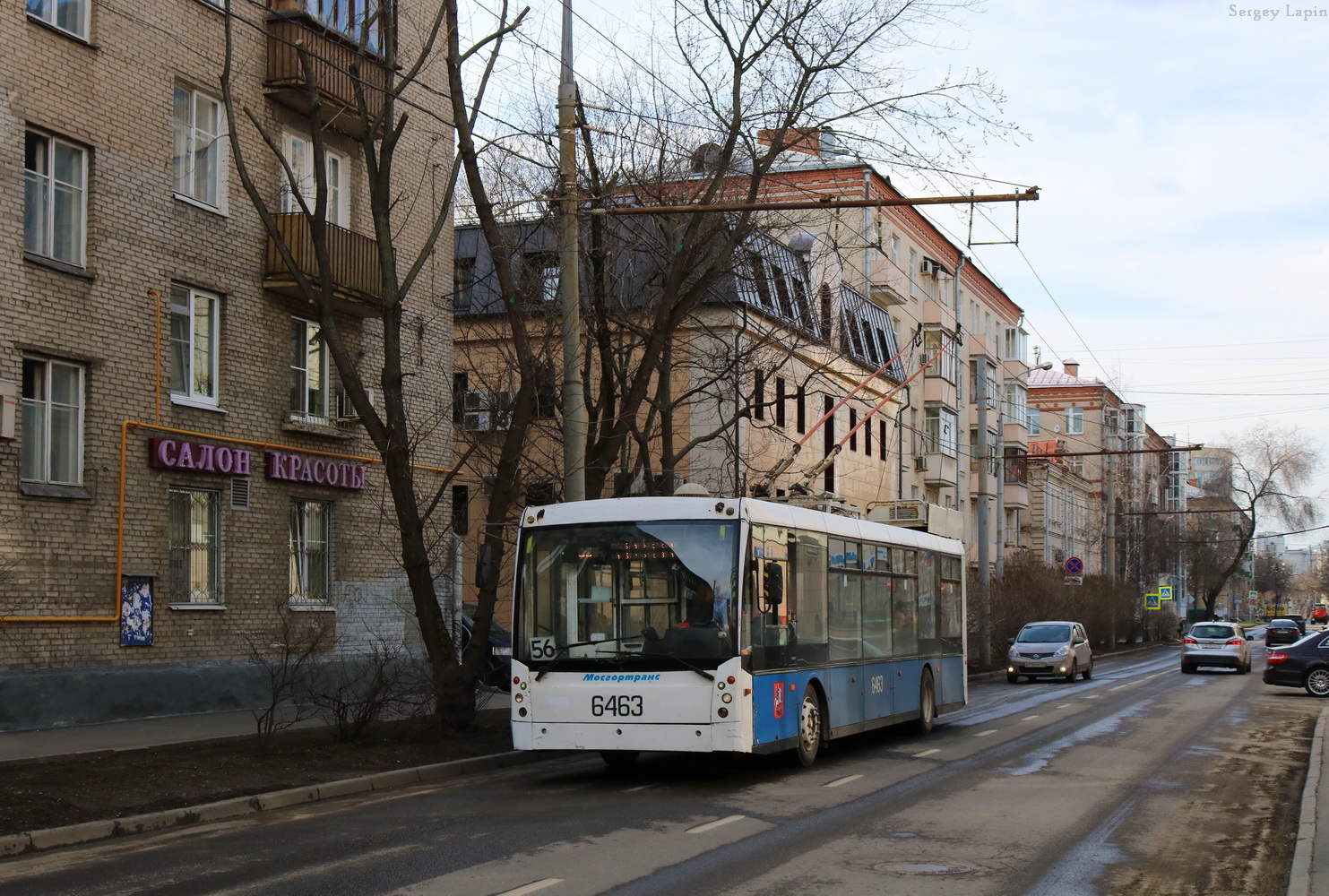 Москва, Тролза-5265.00 «Мегаполис» № 6463