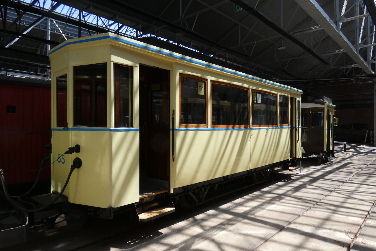 Антверпен, Двухосный прицепной Métallurgique № 55