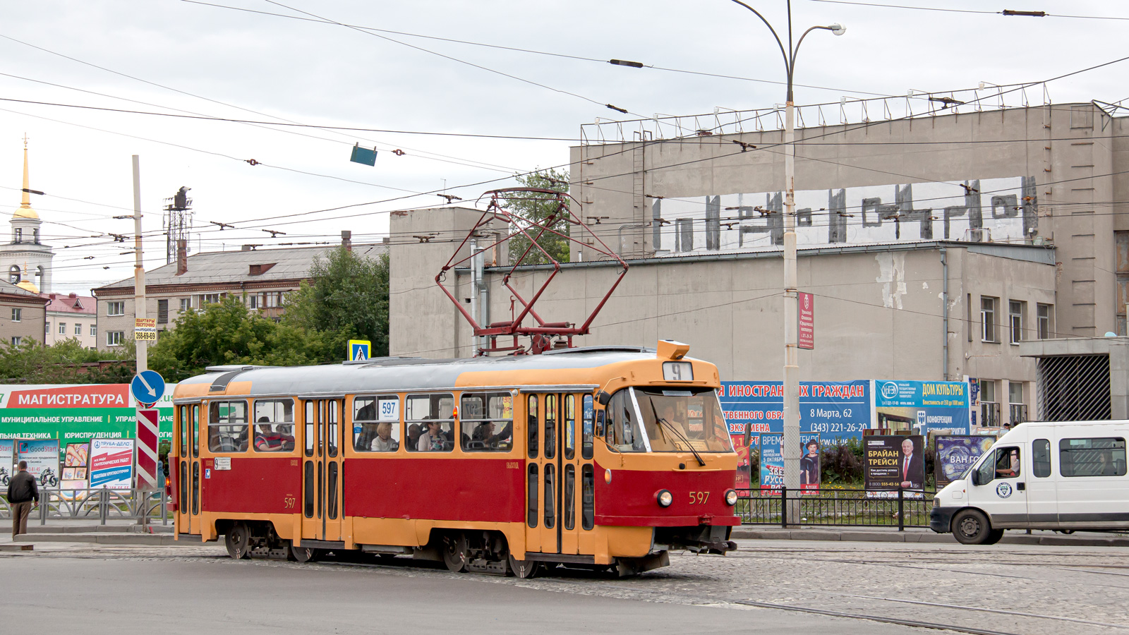 Екатеринбург, Tatra T3SU № 597
