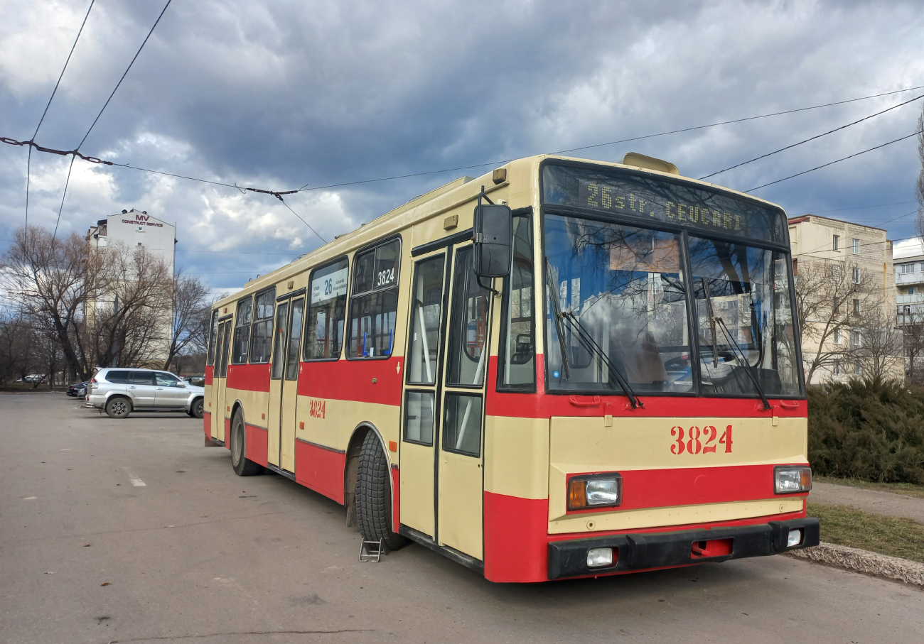 Кишинёв, Škoda 14TrDT/6M № 3824