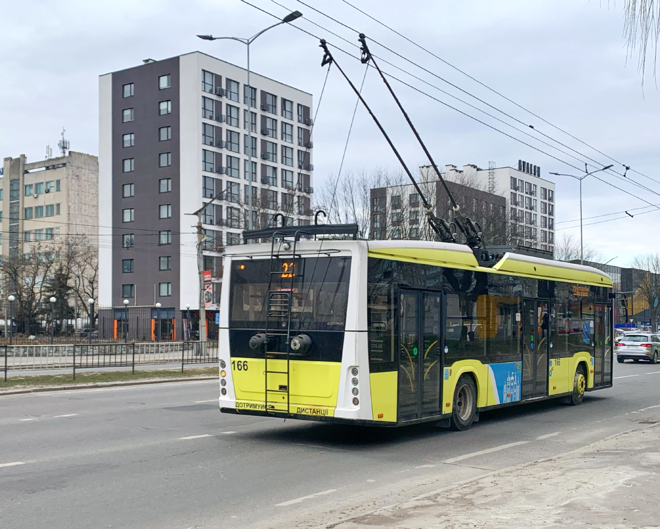 Львов, Electron T19102 № 166
