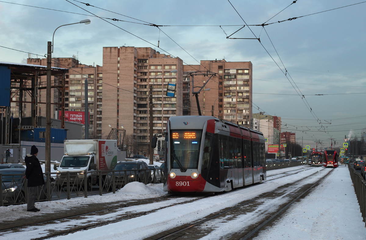 Санкт-Петербург, 71-801 (Alstom Citadis 301 CIS) № 8901