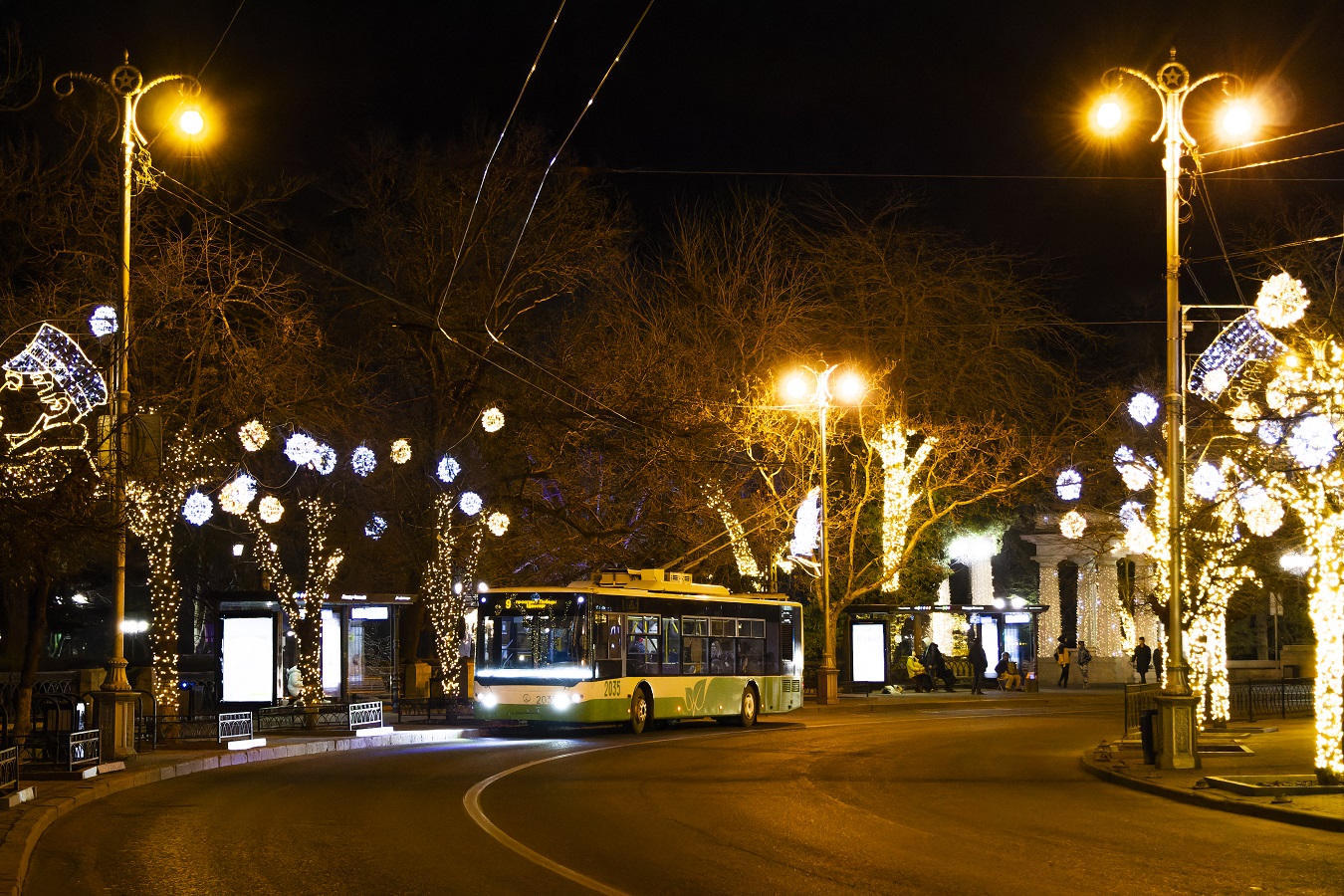 Севастополь, ЛАЗ E183A1 № 2035