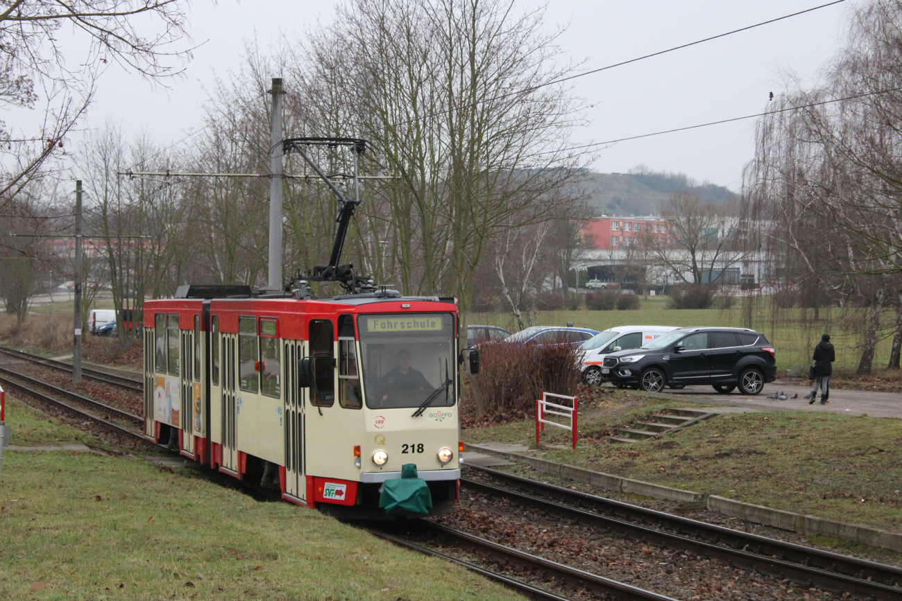 Франкфурт-на-Одере, Tatra KT4DM № 218 Франкфурт-на-Одере, Tatra KT4DM № 218