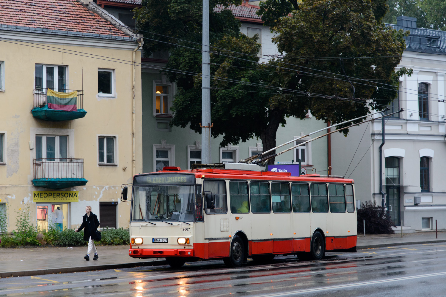 Вильнюс, Škoda 14Tr17/6M № 2667