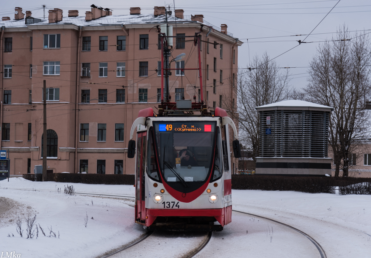Санкт-Петербург, 71-134А (ЛМ-99АВН) № 1374