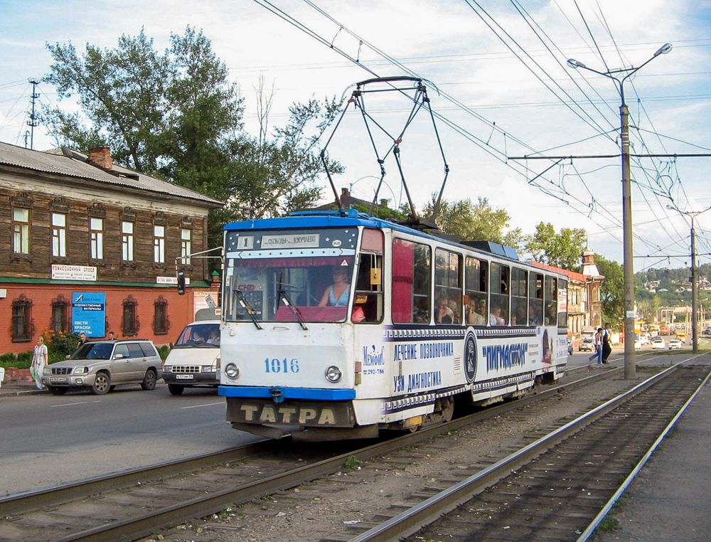 Barnaul, Tatra T6B5SU № 1016