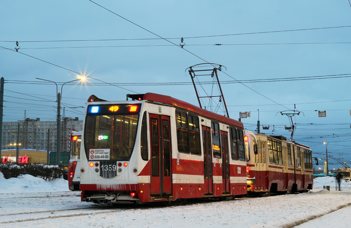 Szentpétervár, 71-134A (LM-99AVN) — 1359; Szentpétervár — Terminal stations