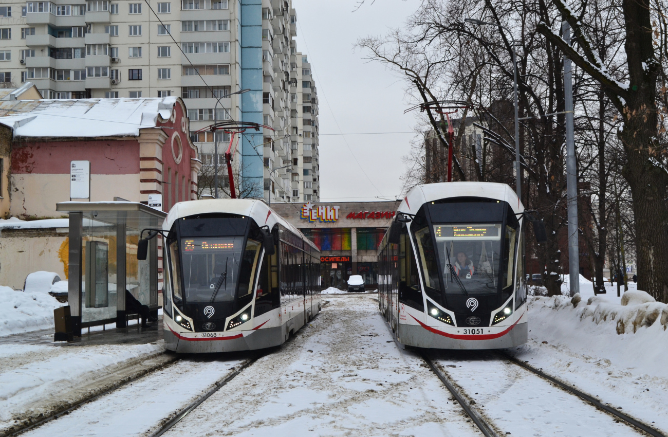 Москва, 71-931М «Витязь-М» № 31068; Москва, 71-931М «Витязь-М» № 31051