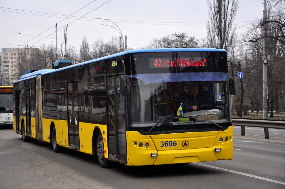 Киев, ЛАЗ E301D1 № 3606