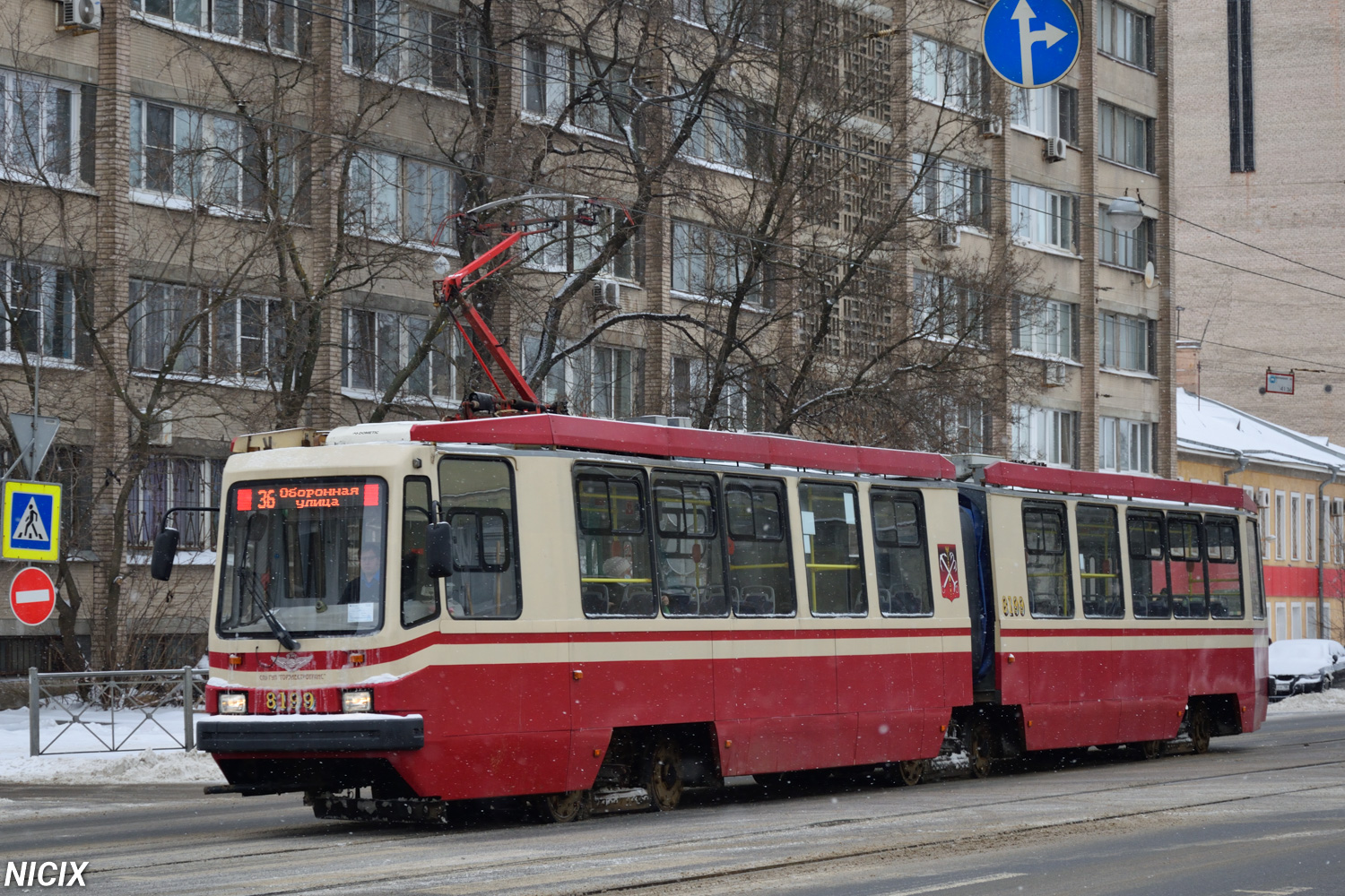 Санкт-Петербург, ЛВС-86М2 № 8199