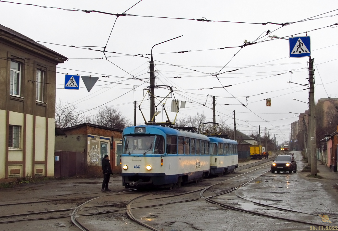 Харьков, Tatra T3A № 4047